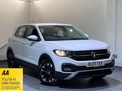 White Used 2022 VW T-Cross S SUV | £15,599 (Fair price)