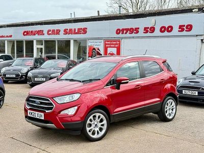 Used Ford Ecosport Titanium 125 HP (91 kW) 2020 Red SUV