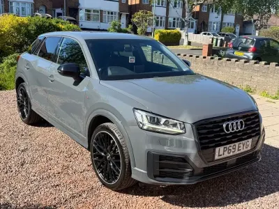 Usado Audi Q2 Black Edition 2019 Gris SUV