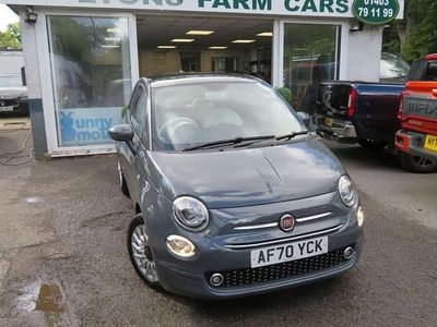 Grey Used 2020 Fiat 500 Lounge Hatchback | £9,895 (Fair price)