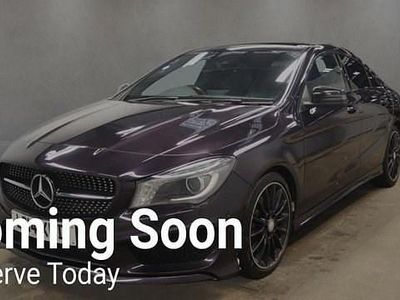 Used Mercedes CLA220 AMG 170 HP (125 kW) 2014 Purple Sedan