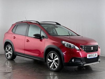 Used Peugeot 2008 GT-line 110 HP (80 kW) 2019 Red SUV