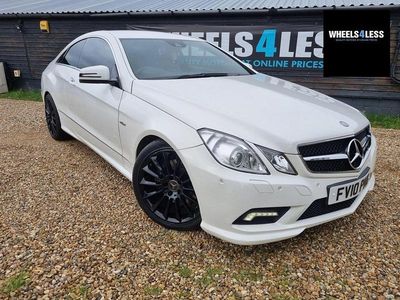 White Used 2010 Mercedes E350 Coupe | £4,499