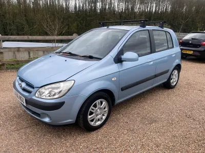 Used Hyundai Getz 105 HP (77 kW) 2006 Blue Hatchback