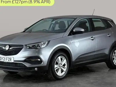 Used Vauxhall Grandland X S 131 HP (96 kW) 2021 Grey SUV