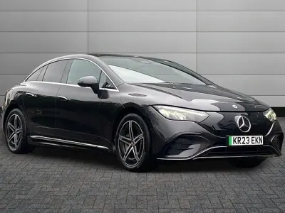 Used Mercedes EQE300 AMG line 180 kW (245 HP) 2023 Graphite grey Sedan