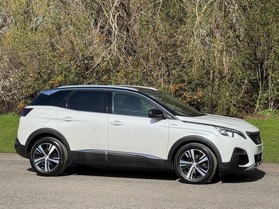 Used Peugeot 3008 GT-line 130 HP (95 kW) 2018 White metallic SUV