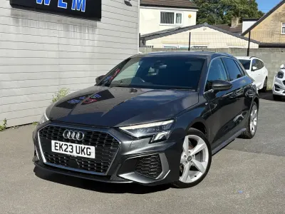 Used Audi A3 S-Line 110 HP (80 kW) 2023 Grey Sedan