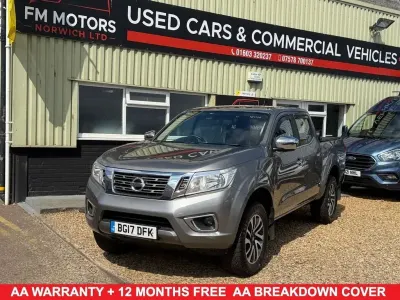 Używany Nissan Navara Acenta+ 2017 Szary Pickup