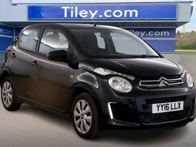 Used Citroën C1 Feel 82 HP (60 kW) 2016 Black Hatchback