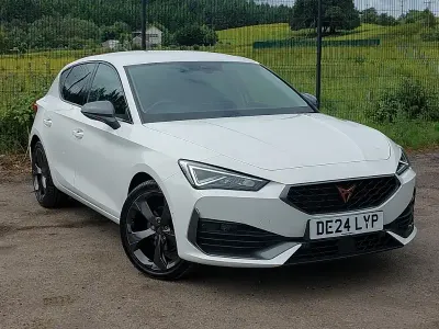 Used Cupra Leon 150 HP (110 kW) 2024 White Hatchback