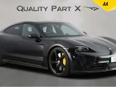 Used Porsche Taycan Performance Package 559 kW (761 HP) 2021 Black Sedan