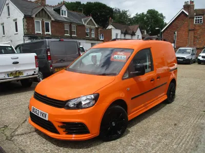 Used VW Caddy 102 HP (75 kW) 2012 Orange MPV