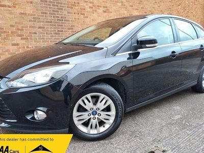 Black Used 2014 Ford Focus Titanium Hatchback | £4,784 (Fair price)