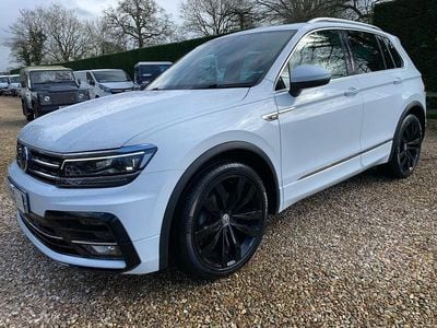 White Used 2017 VW Tiguan R-line SUV | £19,995 (Fair price)