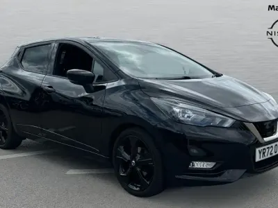 Used Nissan Micra 92 HP (67 kW) 2022 Black Hatchback