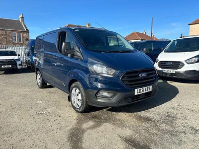 Blue Used 2021 Ford Transit Custom Van | £8,475 (A bit pricey)