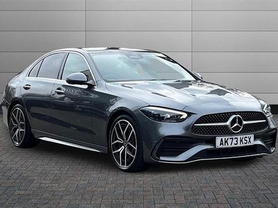 Used Mercedes C200 AMG Line Premium Plus 204 HP (150 kW) 2024 Selenite grey Sedan