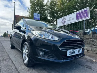 Used Ford Fiesta Zetec 82 HP (60 kW) 2014 Black Hatchback