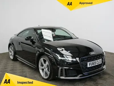 Used Audi TT S-Line 245 HP (180 kW) 2019 Black Coupe