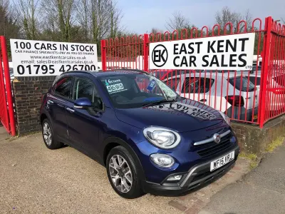 Used Fiat 500X Cross 120 HP (88 kW) 2015 Blue SUV