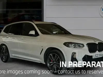 Used BMW X3 M Sport 187 HP (137 kW) 2022 White SUV