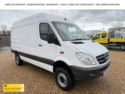 Używany Mercedes Sprinter 163 KM (119 kW) 2011 Biały Van
