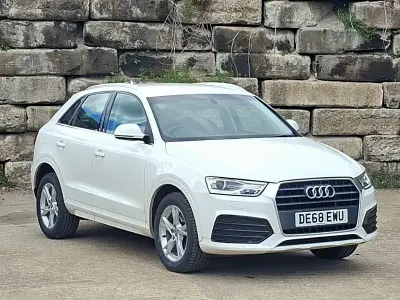 Używany Audi Q3 Sport 150 KM (110 kW) 2018 Biały SUV