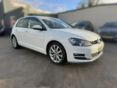Used VW Golf VII GT 2015 White Hatchback