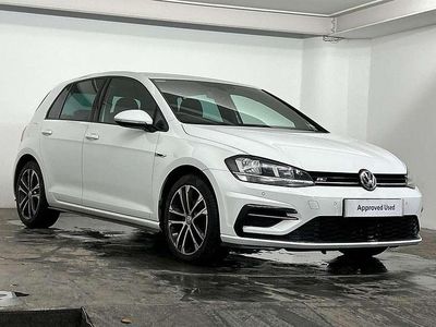 White Used 2018 VW Golf VII R-line Hatchback | £13,795 (Fair price)