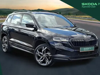 Used Skoda Karoq SportLine 150 HP (110 kW) 2024 Black magic pearl effect SUV
