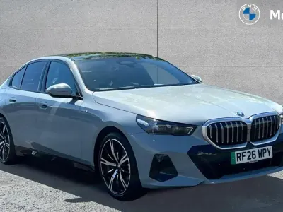 New BMW 530e M Sport 299 HP (219 kW) 2026 Brooklyn grey metallic