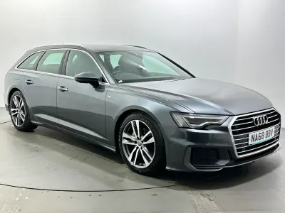 Begagnad Audi A6 S-Line 204 HK (150 kW) 2018 Grå Kombi