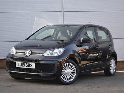 Used VW up! S 60 HP (44 kW) 2019 Black Hatchback