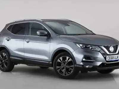 Used Nissan Qashqai N-Connecta 116 HP (85 kW) 2018 Grey SUV