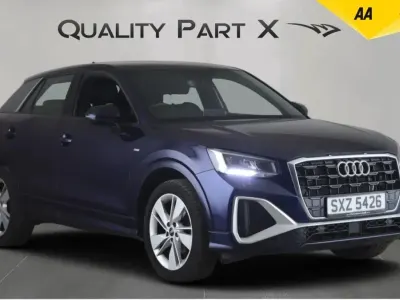 Used Audi Q2 S-Line 150 HP (110 kW) 2023 Blue SUV
