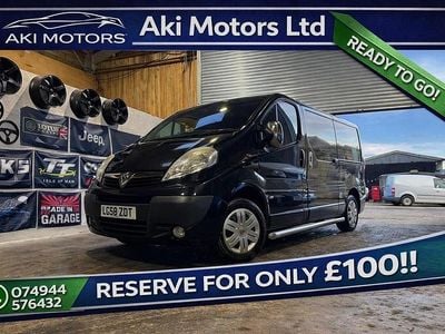 Black Used 2008 Vauxhall Vivaro Sportive MPV | £4,000 (Fair price)