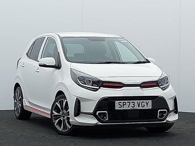 Used Kia Picanto GT-Line 67 HP (49 kW) 2023 White Hatchback