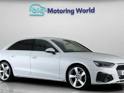Used Audi A4 S-Line 150 HP (110 kW) 2023 White Sedan