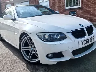 Used BMW 320 Cabriolet M Sport 184 HP (135 kW) 2011 White Cabriolet