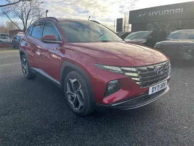 Używany Hyundai Tucson Premium 230 KM (169 kW) 2021 Czerwony SUV