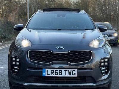 Used Kia Sportage GT-Line S 177 HP (130 kW) 2018 Silver SUV