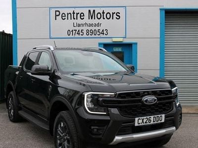 New Ford Ranger Wildtrack 2026 Black Pickup