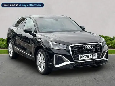 Used Audi Q2 S-Line 150 HP (110 kW) 2026 Black SUV