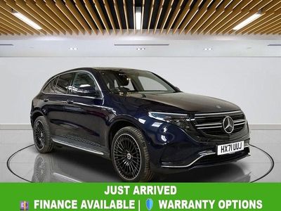 Used Mercedes EQC400 AMG line 300 kW (408 HP) 2021 Blue SUV
