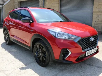 Used Hyundai Tucson N Line 136 HP (100 kW) 2019 Red SUV