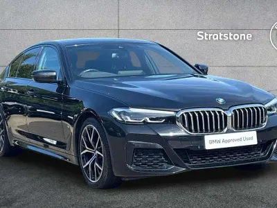 Used BMW 520 M Sport 187 HP (137 kW) 2022 Black Sedan