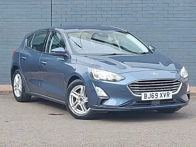 Used Ford Focus Zetec 125 HP (91 kW) 2019 Blue Hatchback