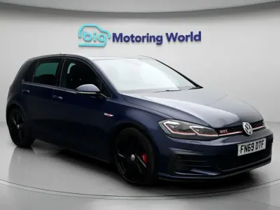 Used VW Golf VII GTI 245 HP (180 kW) 2019 Blue Hatchback