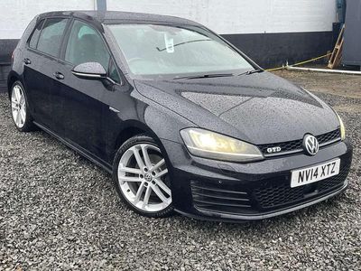 Used VW Golf VII GTD 2014 Black Hatchback
